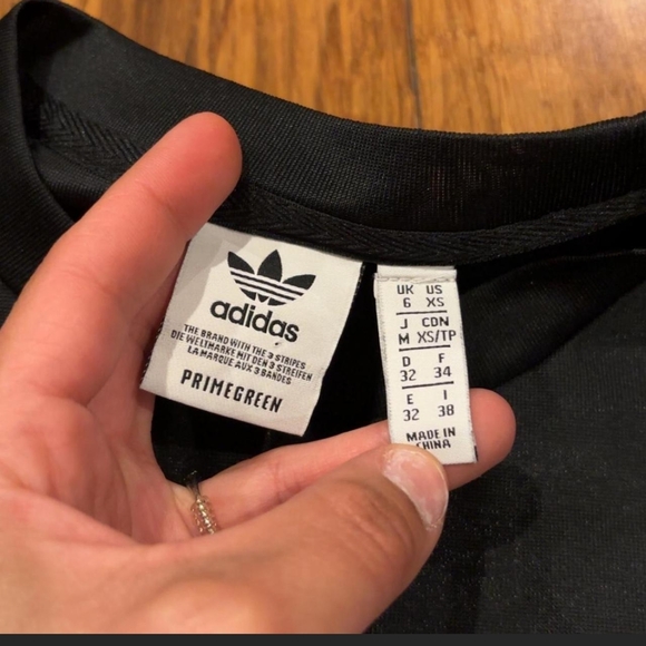 Adidas  Black Short Sleeve Tee - Picture 2 of 4